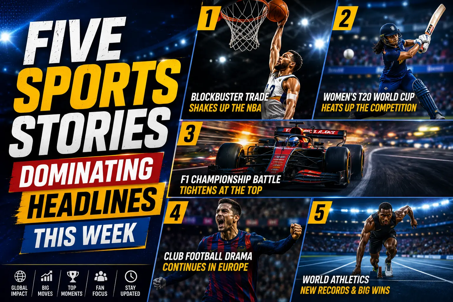 Five Sports Stories