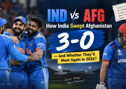IND vs AFG How India Swept Afghanistan 3-0
